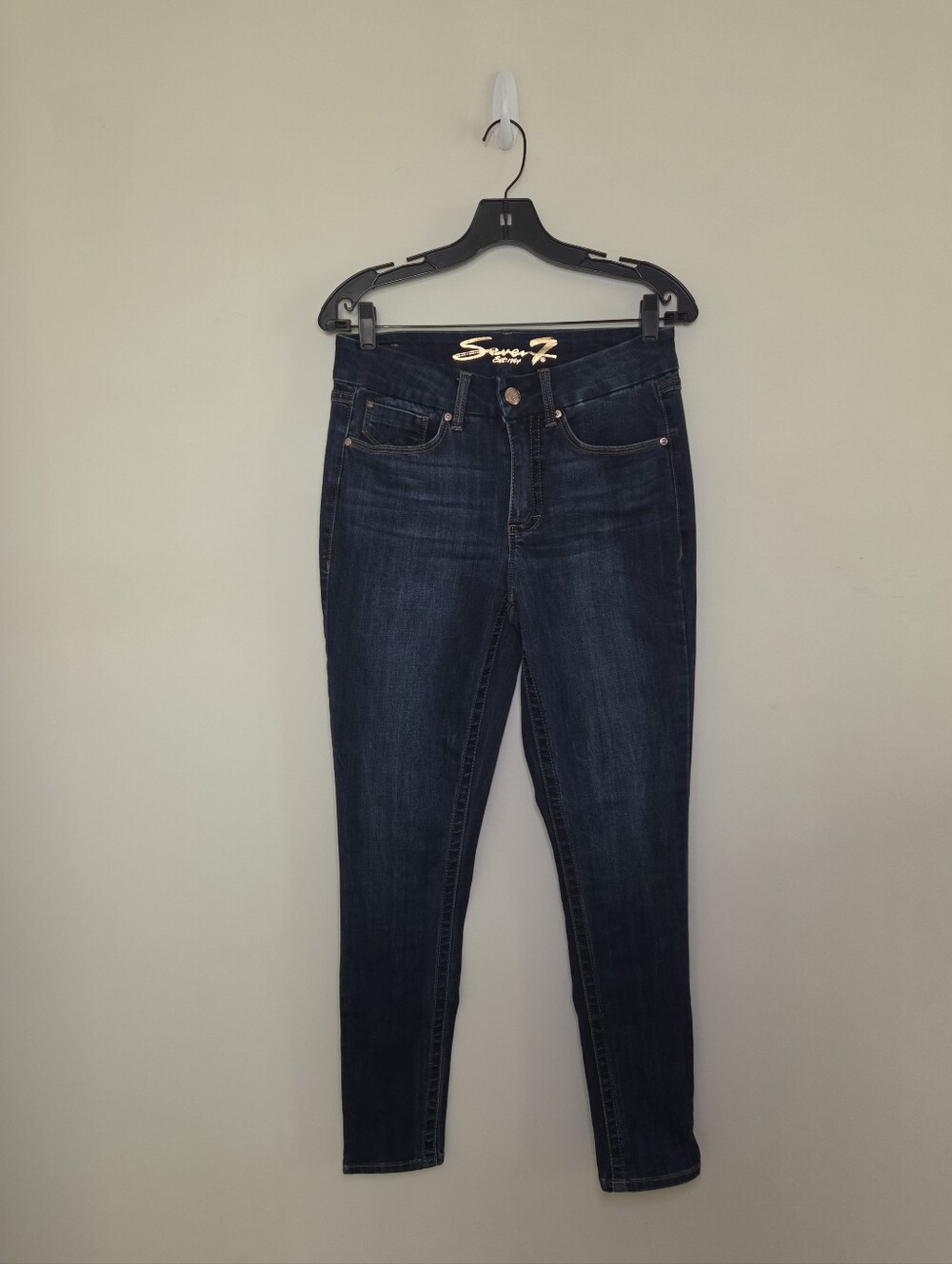 Women's Seven Tummyless High Rise Skinny Jeans Sz 6